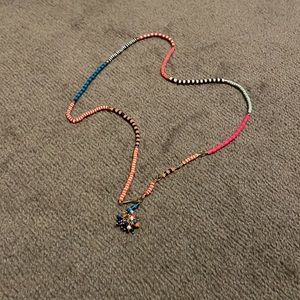 Roxanne Assoulin “patchwork” beaded necklace.